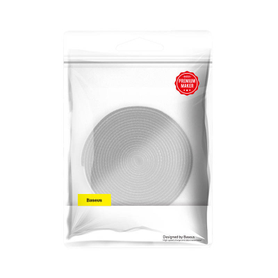 Shirit organizues kabllosh Baseus Velcro ACMGT F0G, 3m, 14mm, gri