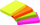 Fletëngjitëse neon Stick Notes, 51x76mm, 80 fletë, shumëngjyrëshe