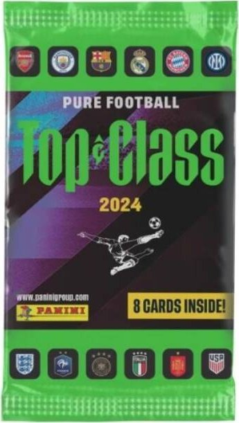 Set kartona koleksionuese Panini FIFA 2024 Top Class, trading cards, me ngjyra