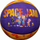 Top basketbolli Spalding Space Jam Tune Squad III, numri 7, për jashtë, portokalli vjollcë