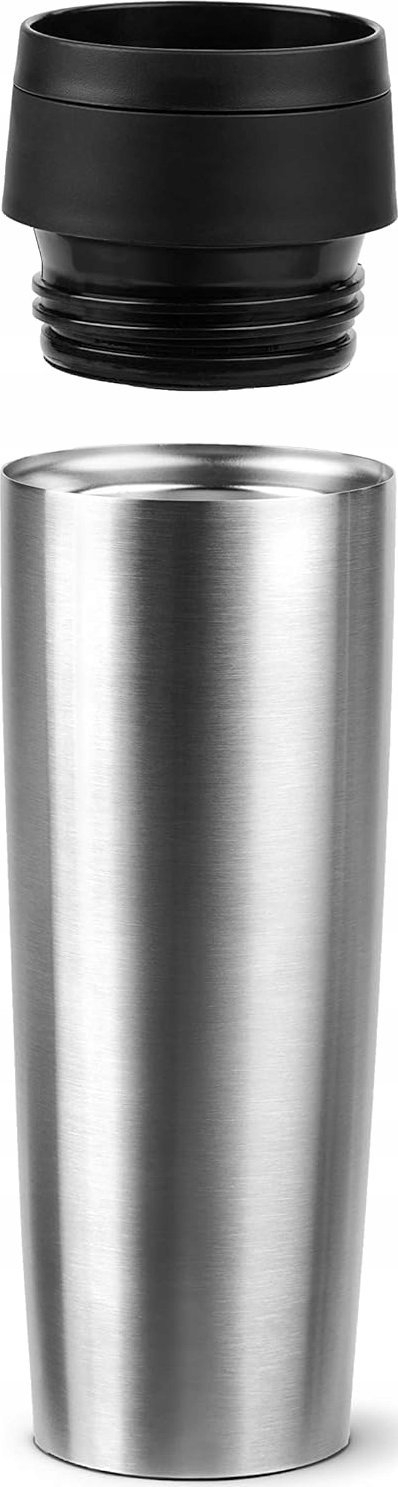Gotë termike Emsa Travel Mug Classic, 0.36L, 6 orë e ngrohtë 12 orë e ftohtë, gri