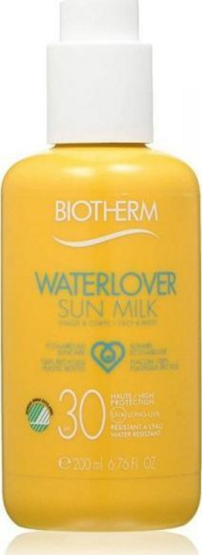 Locion për nxirje Biotherm Waterlover Sun Milk SPF 30, 200ml