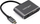 Adapter video USB C StarTech, Mini DisplayPort 4K 60Hz, VGA 1080p, gri