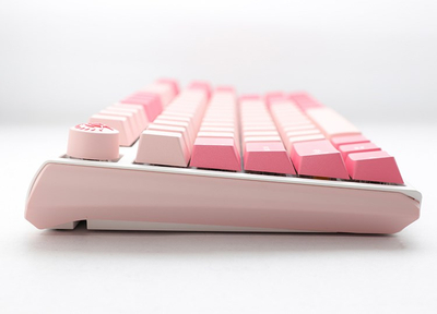 Tastierë gaming Ducky One 3 Gossamer TKL, mekanike MX Red, rozë