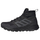 Atlete malore Adidas Terrex Trailmaker Mid GTX me Gore‑Tex, shollë Traxion, ngjyrë e zezë