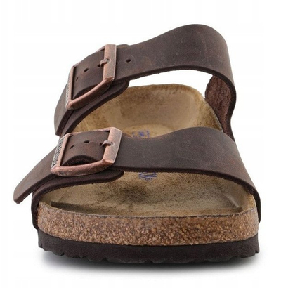 Sandale Birkenstock Arizona M 0452761, lëkurë, taban tapë, të zeza