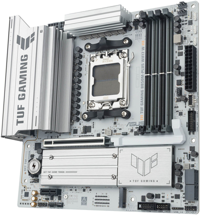 Pllakë amë ASUS TUF Gaming B850M Plus, AMD B850, WiFi 7, Micro ATX
