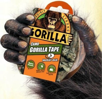 Shirit ngjitës pëlhure Gorilla Camo Mossy Oak, 48mm, 8m, kamuflazh