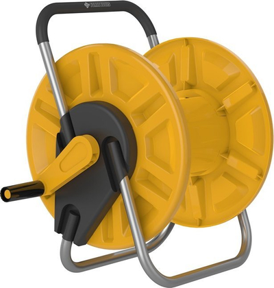 Mbajtëse zorre kopshti Forte Tools Hose Reel, 1/2", 45 m, e verdhë