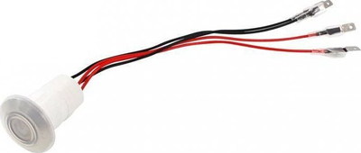 Buton nisjeje MTuning Switch 304SS, 22mm, 10A, LED jeshil