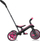 Tricikël 4-në-1 Globber Explorer Trike, me tendë dielli, rrip sigurie 5 pika, rozë