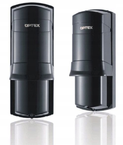 Detektor fotoelektrik për jashtë Optex AX-130TN, 40m, 1 kanal, IP65, i zi