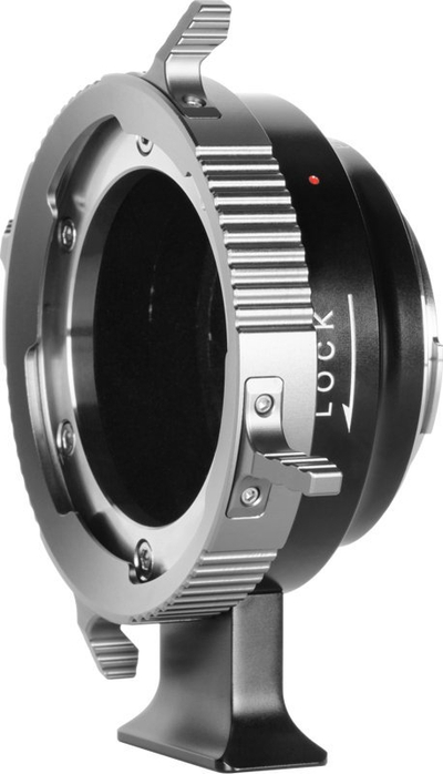 Adapter objektivi Sirui Jupiter EF në GFX, mount EF për GFX, me bazë tripodi, ngjyrë e zezë
