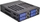 Backplane serveri SNT 4x 2.5" SAS SATA, alumini, me 2 ventilatorë, i zi