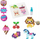 Set lodrash Epoch Aquabeads Easy Starter, 500 rruaza, 4+ vjeç, shumëngjyrësh