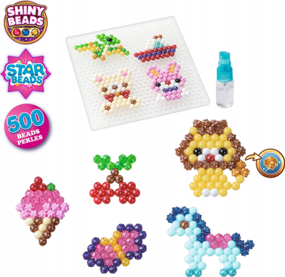 Set lodrash Epoch Aquabeads Easy Starter, 500 rruaza, 4+ vjeç, shumëngjyrësh