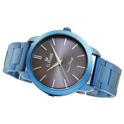Orë gocash G.Rossi 10659B-6F1, çelik inox, quartz, blu