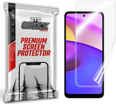 Mbrojtëse ekrani GrizzGlass Ceramic Film për Motorola Moto E40, film keramik i butë, i tejdukshëm