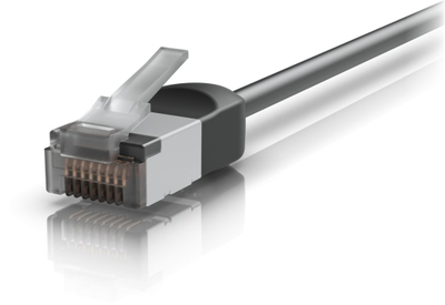 Kabllo rrjeti Ubiquiti UACC-Cable-Patch-Outdoor-C6A, Cat6a F/UTP, 8 m, e zezë