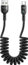 Kabllo USB Type C Mcdodo, 1.8 m, 2A, me dritë LED, e zezë