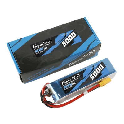 Bateri Li-Po Gens Ace G5S5000-60X9, 5S 18.5V, 5000mAh 60C, me prizë XT90