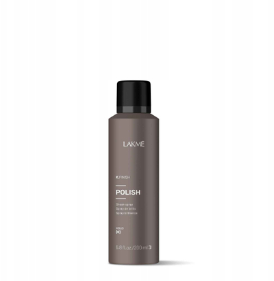 Spray flokësh Lakmé K.Finish Polish Sheen, 200 ml, për shkëlqim dhe kundër frizz-it
