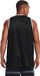Maicë basketbolli pa mëngë Under Armour Baseline Reversible për burra, poliestër, e zezë