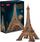 Puzzle 3D CubicFun Kulla Eiffel Paris, 314 pjesë, për ndërtim, shumëngjyrësh