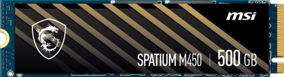 SSD MSI Spatium M450, 500GB, NVMe M.2 2280, i zi