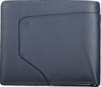 Portofol Piquadro Akron, me mbajtës dokumentesh të shkëputshëm, RFID, blu