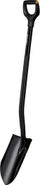 Lopatë kopshti Fiskars 1066707, teh çeliku, 125 cm, e zezë