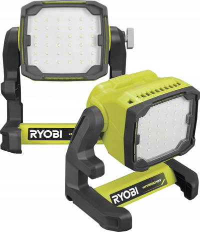Prozhektor pune Ryobi ONE+ 18V, LED, pa kabllo, jeshil
