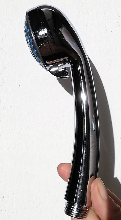 Dorezë dushi LILI Hand Shower Head 2 Jets Stop, 2 rryma, funksion Stop, krom