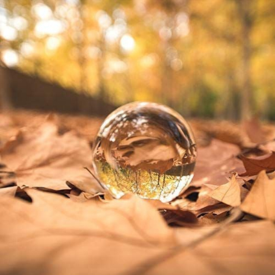 Кристален топче за фотографија Rollei Lensball 90mm, проѕирно стакло, со заштитна торбичка, транспарентно
