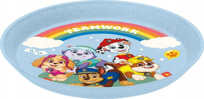 Pjatë fëmijësh Koziol Connect Plate Grow Paw Patrol, e vogël, Organic Sky Blue