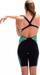 Kostum gare për goca Speedo Fastskin LZR Pure Intent Cosmic Storm, Openback Kneeskin, i zi shumëngjyrësh