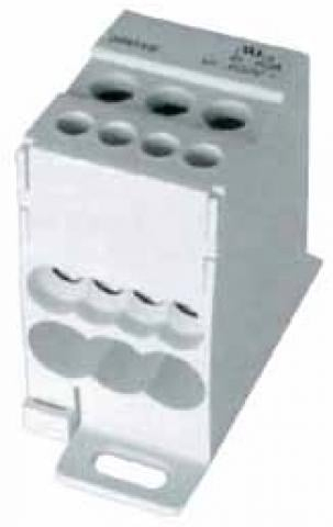 Bllok shpërndarës Eaton BPZ-KB-6/160, 1-pol, 160A, gri