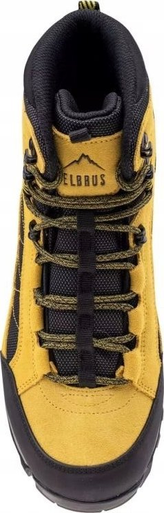 Këpucë malore Elbrus Ester Mid, me membranë ActivGuard, taban Vibram, të verdha me të zeza