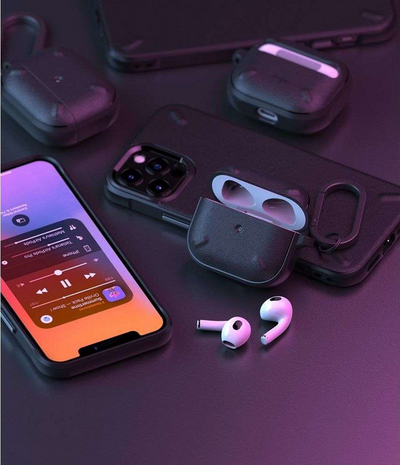 Mbrojtëse Ringke Onyx për Apple AirPods 3, e gjelbër