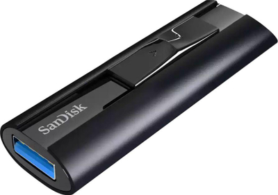 USB SanDisk Extreme Pro, 1TB, USB 3.2, e zezë