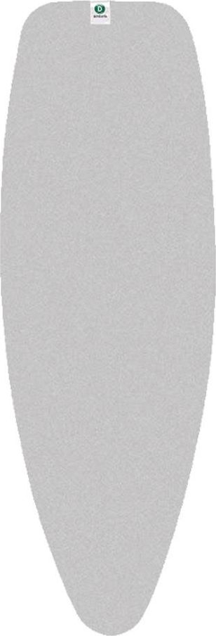 Mbulesë dërrase hekurosjeje Brabantia Size D, pambuk i metalizuar, 135 x 45 cm, gri