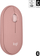 Глувче Logitech Pebble Mouse 2 M350s, розева боја