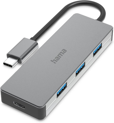 Hub Hama USB-C, 4 porte, USB 3.2 GEN2, 10 gbit/s