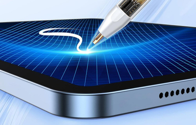 Stilolaps Ugreen Smart Stylus Pen për tablet, për iPad 2018 e lart, USB‑C, Palm Rejection, i bardhë