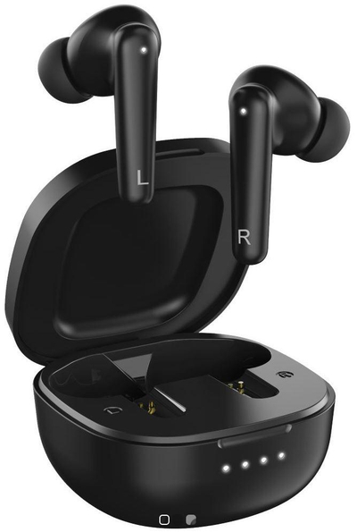 Kufje wireless Genius HS-M910BT, in ear, Bluetooth, të zeza