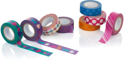 Set shiritash dekorativë Astra Fancy, 24 copë, 1.5 cm x 10 m, shumëngjyrësh