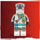 Set LEGO Ninjago Motoçikleta e Akullit e Zane 71816, 84 copë, për kalamaj 7+, shumëngjyrësh