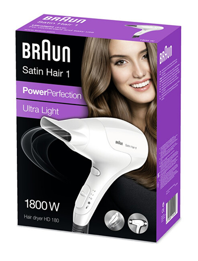 Tharëse për flokë Braun Satin Hair 1 - HD 180