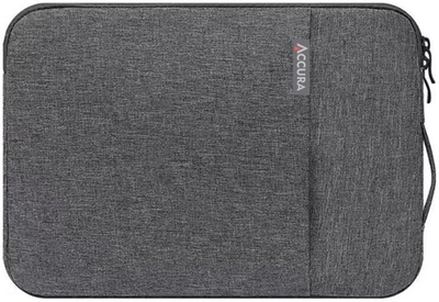 Çantë laptopi Accura Ava Sleeve, 14", poliester, gri e errët