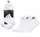Çorape Adidas Light Ankle, set 3 palë, sportive, të bardha